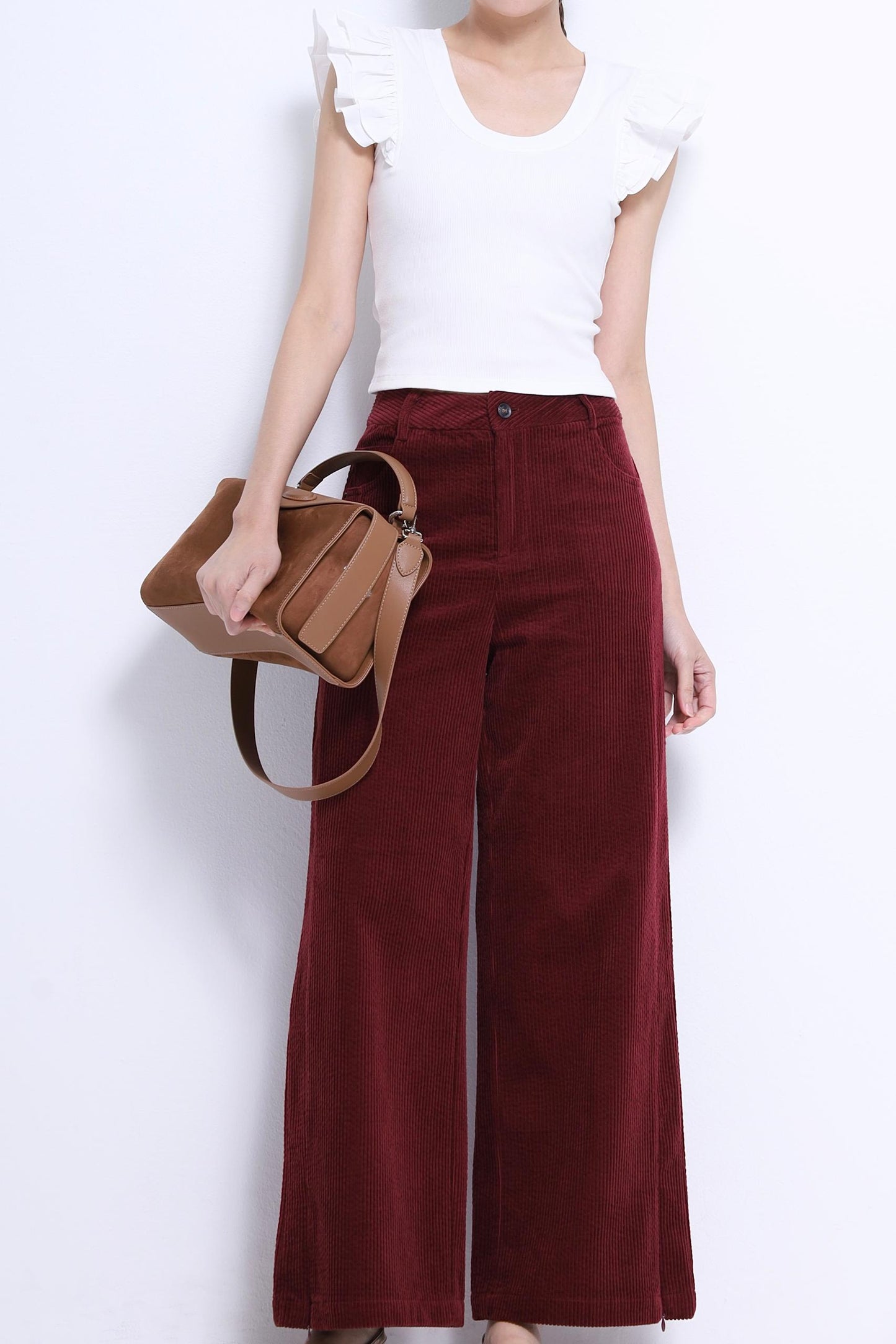Marianne Ruffles Sleeve Top