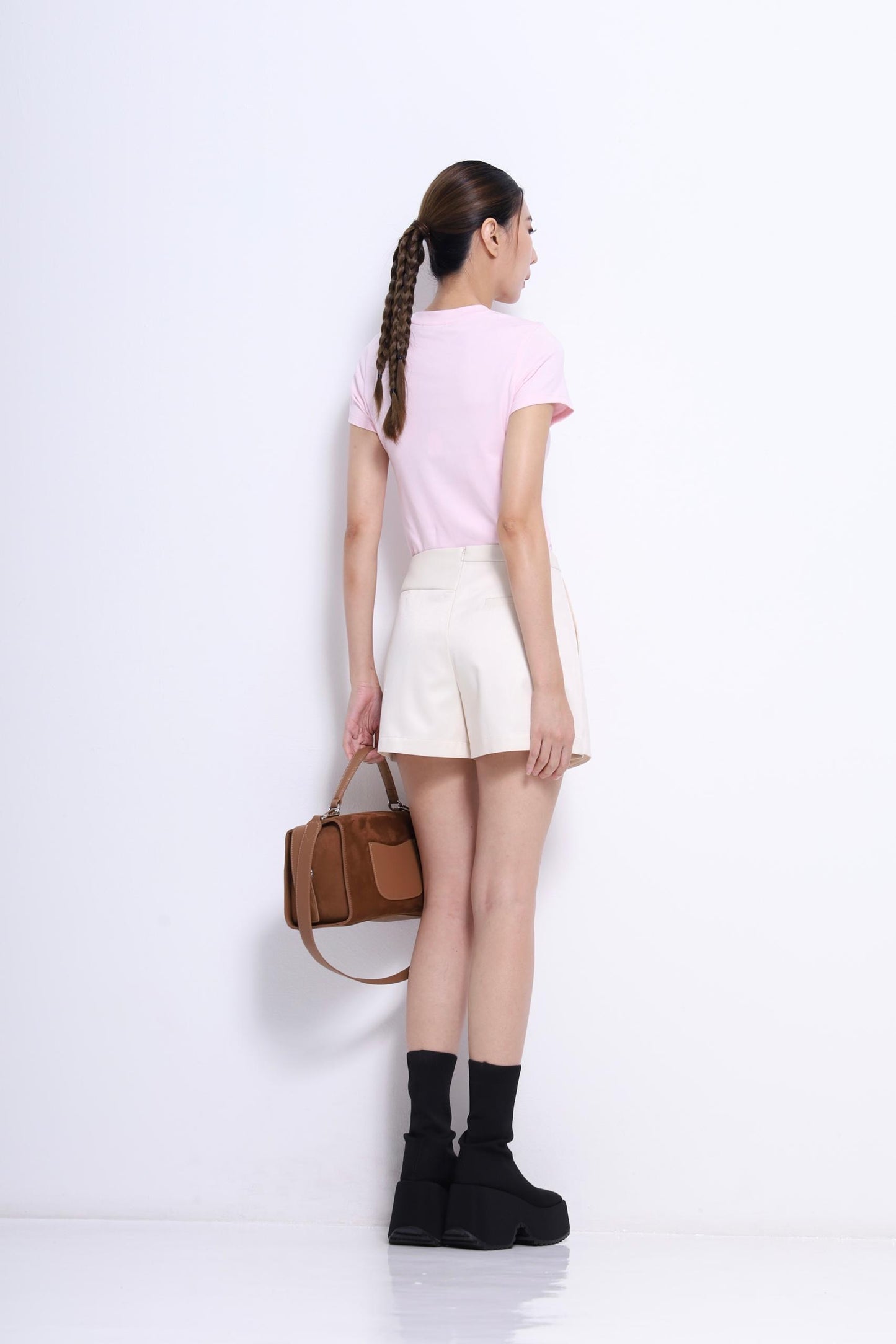 Dachshund Embroidered Fitted Tee
