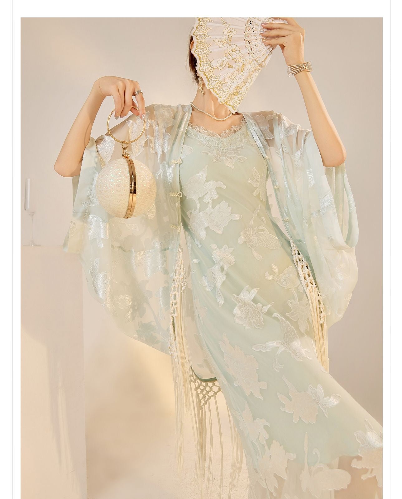 Bi Lan Orient Tassle Dress Set