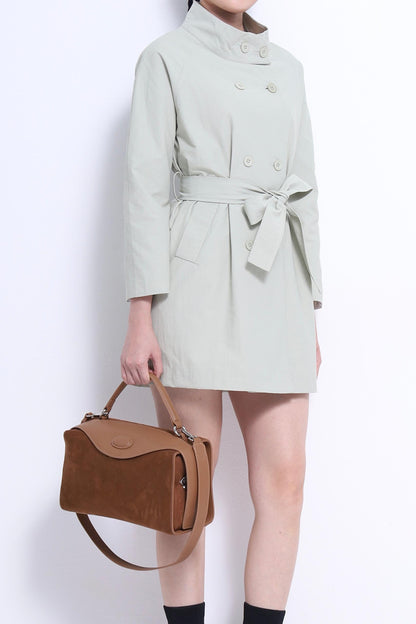 Sylvia Mid-Length Trench Jacket