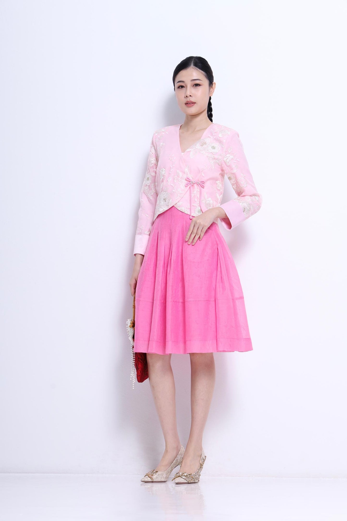 Liang Orient Embroidered Organza Jacket