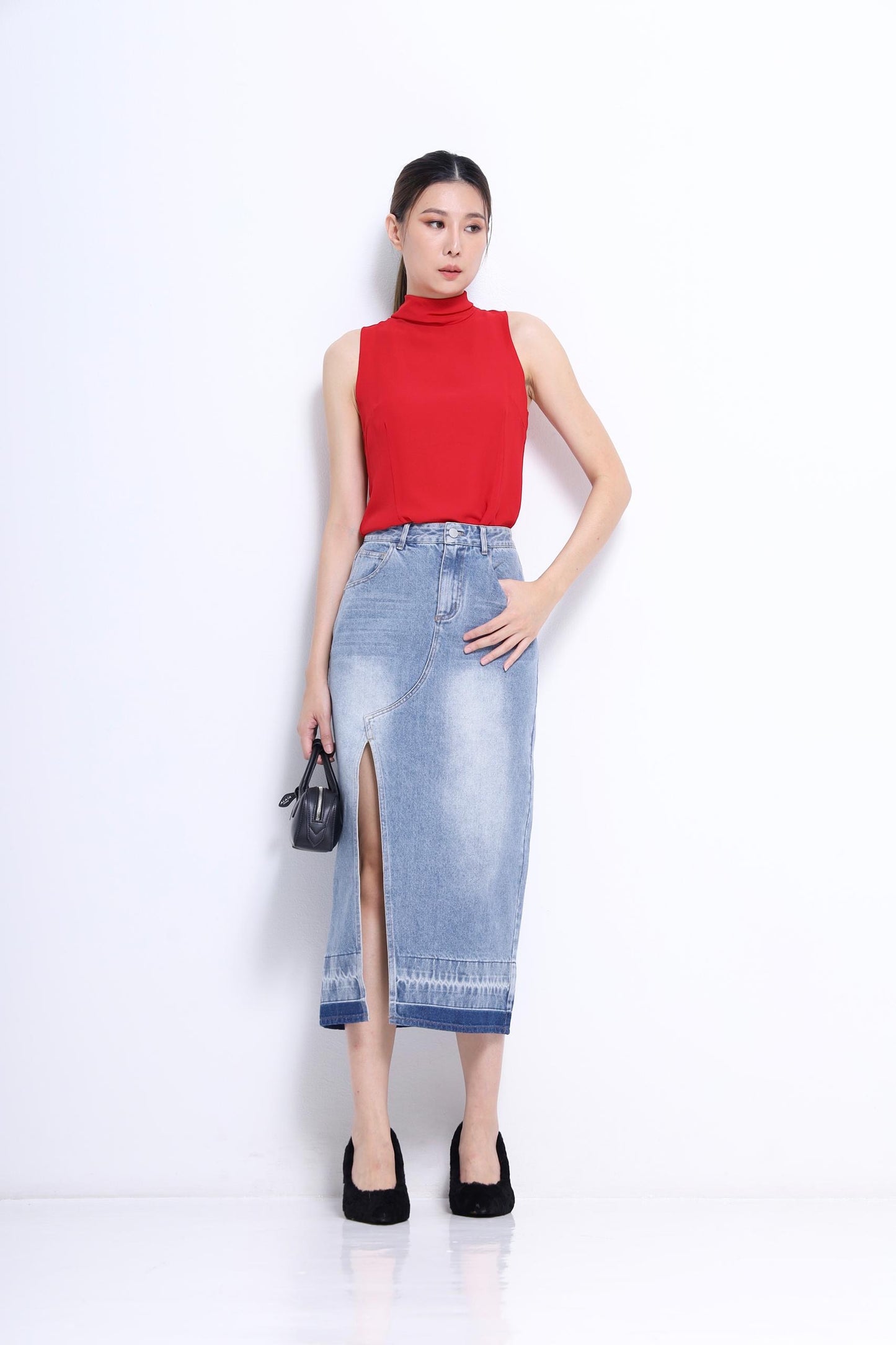 Marie Neck Tie Chiffon Blouse