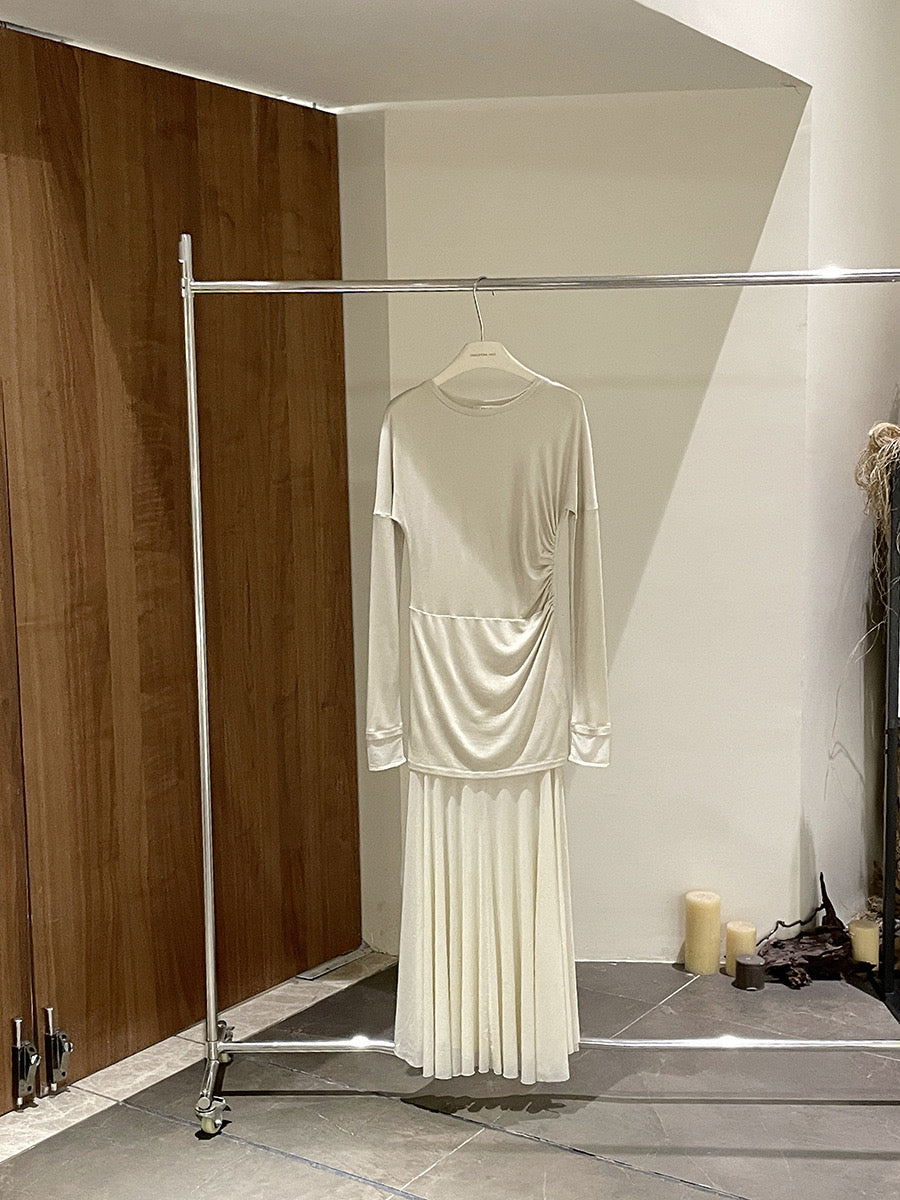 Reina Asymmetrical Tencel Dress