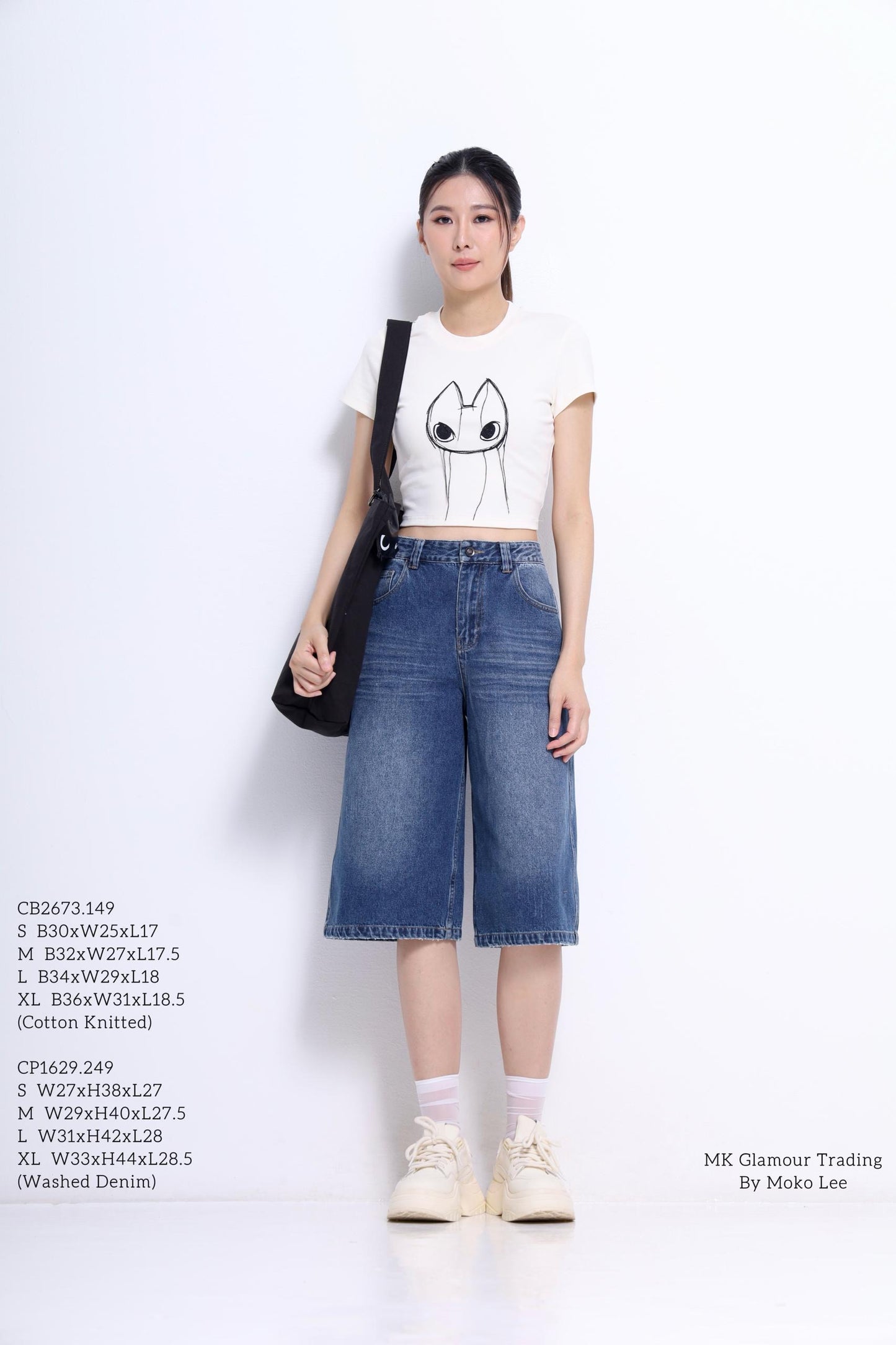 Omo Fitted Cropped Tee