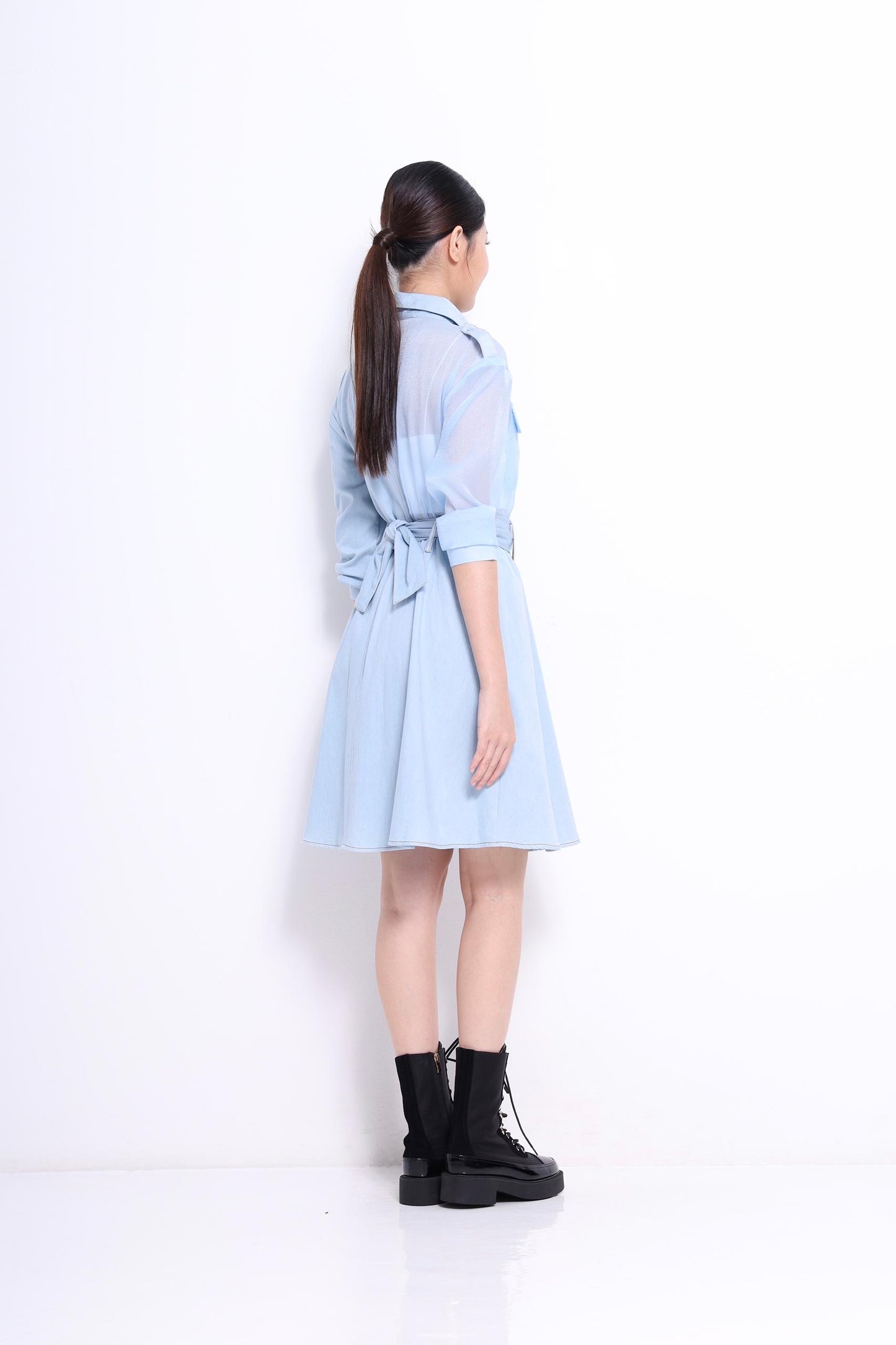 Jeon Denim Shirt Dress