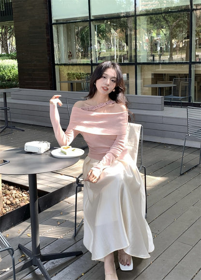 Valentina Pleated A-line Skirt
