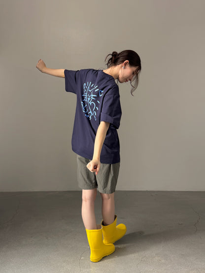 Kittie Print Oversized Tee