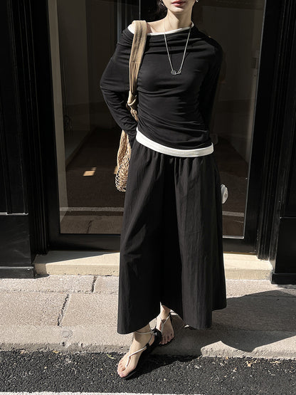 Colette Bicolor Knit Top