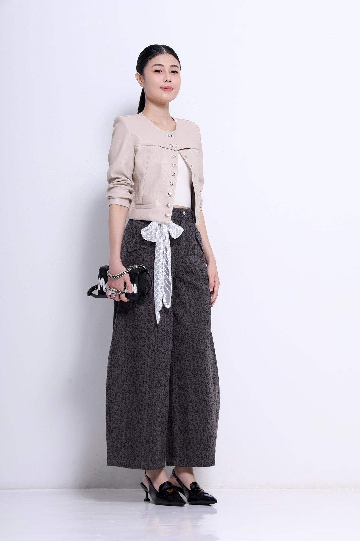 Ginna Cropped Officer Jacket