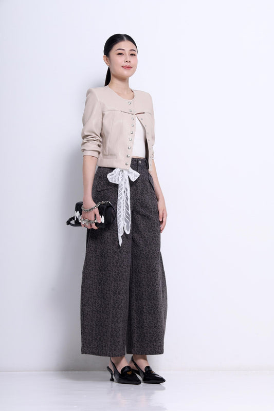 Ginna Cropped Officer Jacket