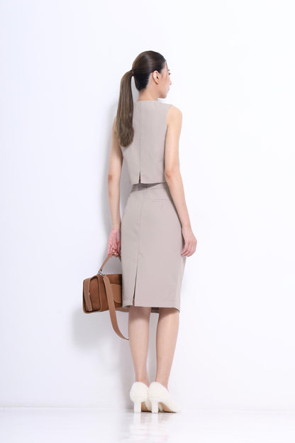 Ivy Cropped Vest Top