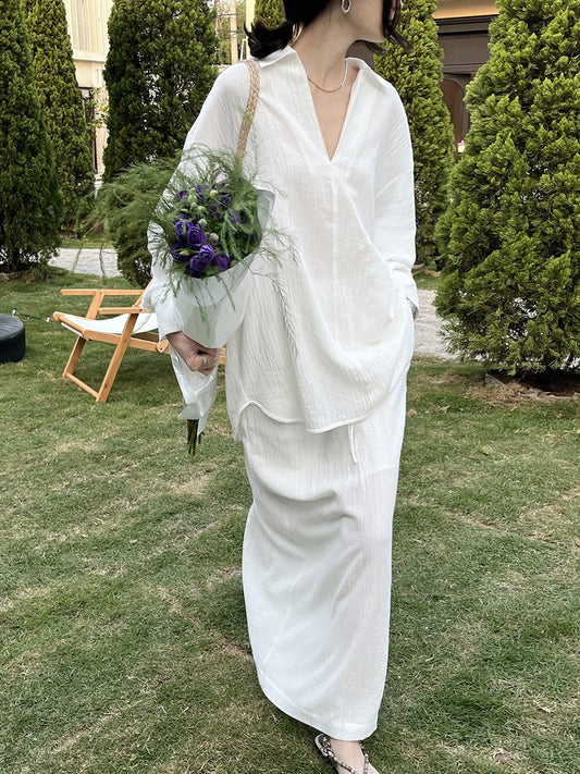 Grace Wrinkled Relaxed Setwear