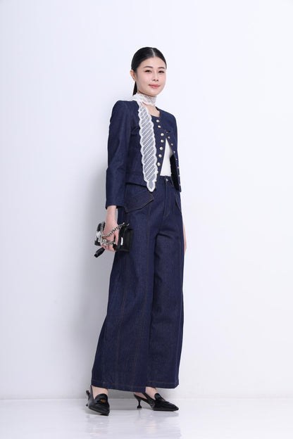 Ginna Cropped Officer Jacket