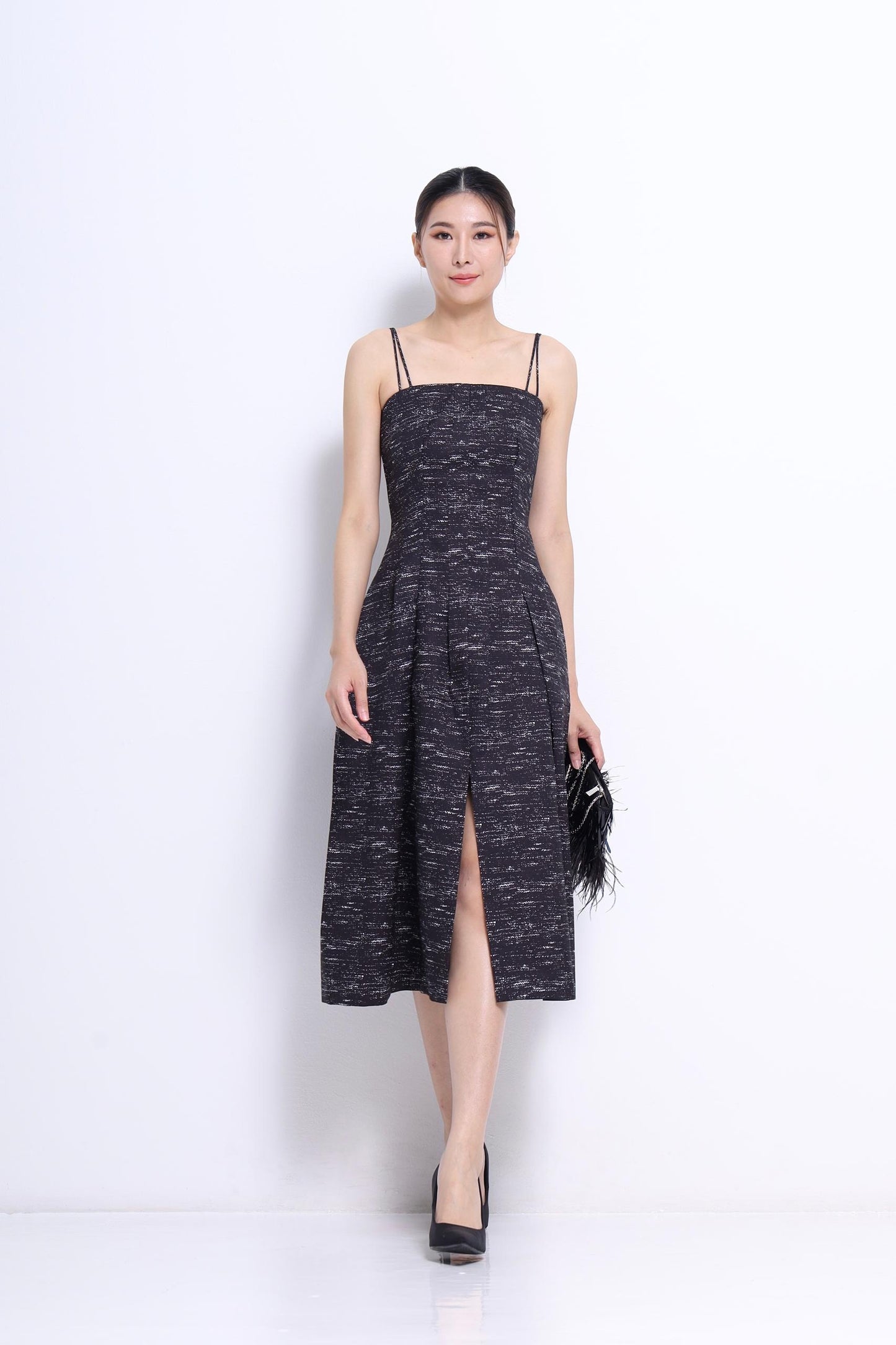Dahlia A-line Midaxi Dress