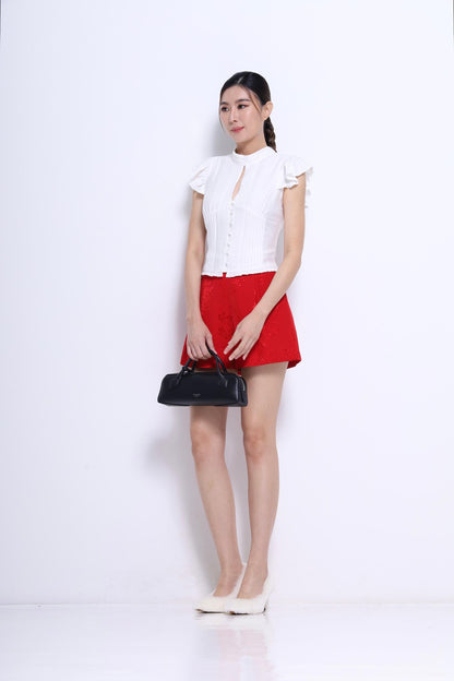 Venus Ruffle Chiffon Blouse