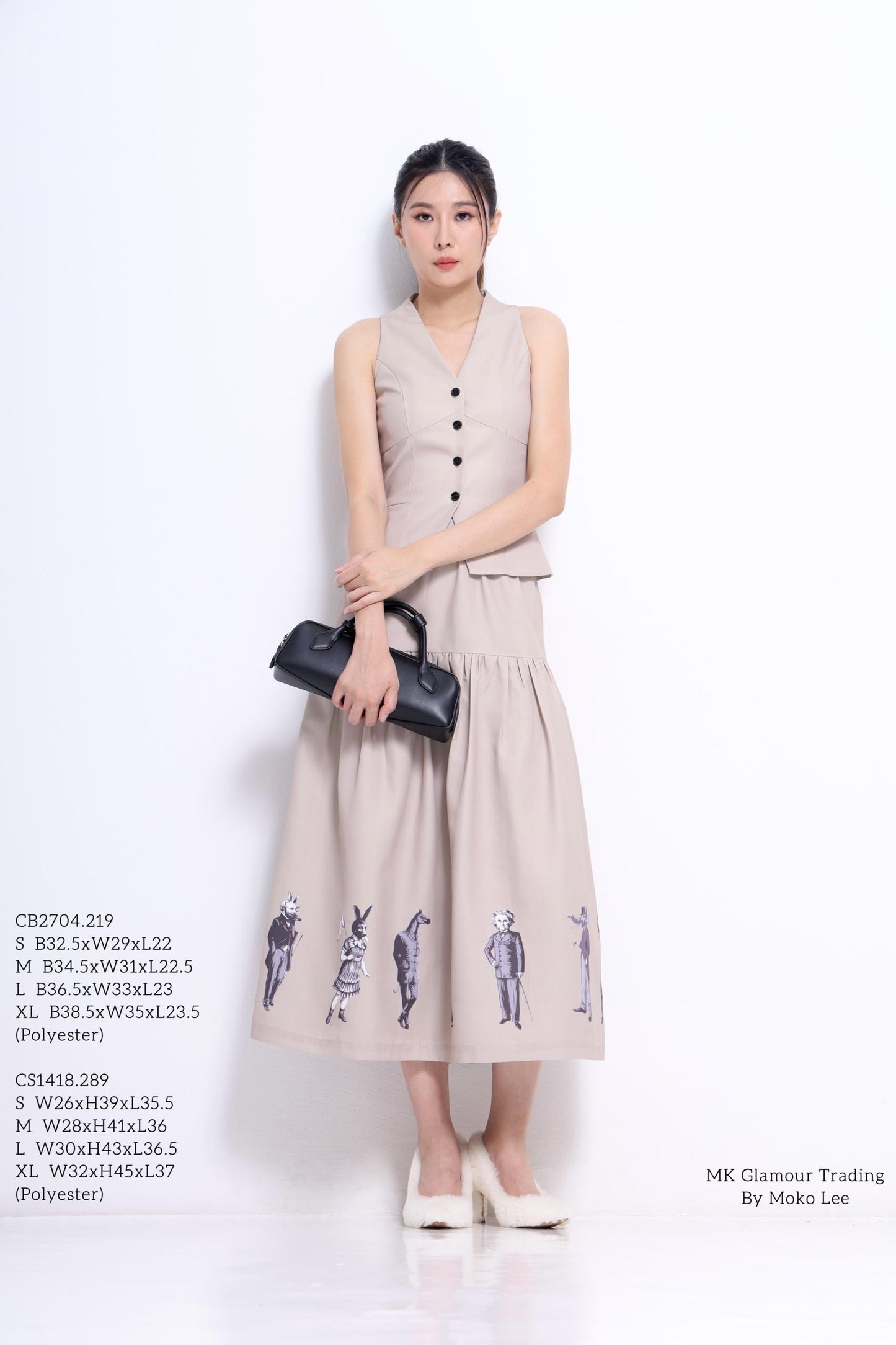 Alice V-Neck Tailored Vest