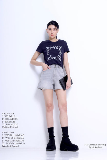 Belle 3D Printed Classic Tee