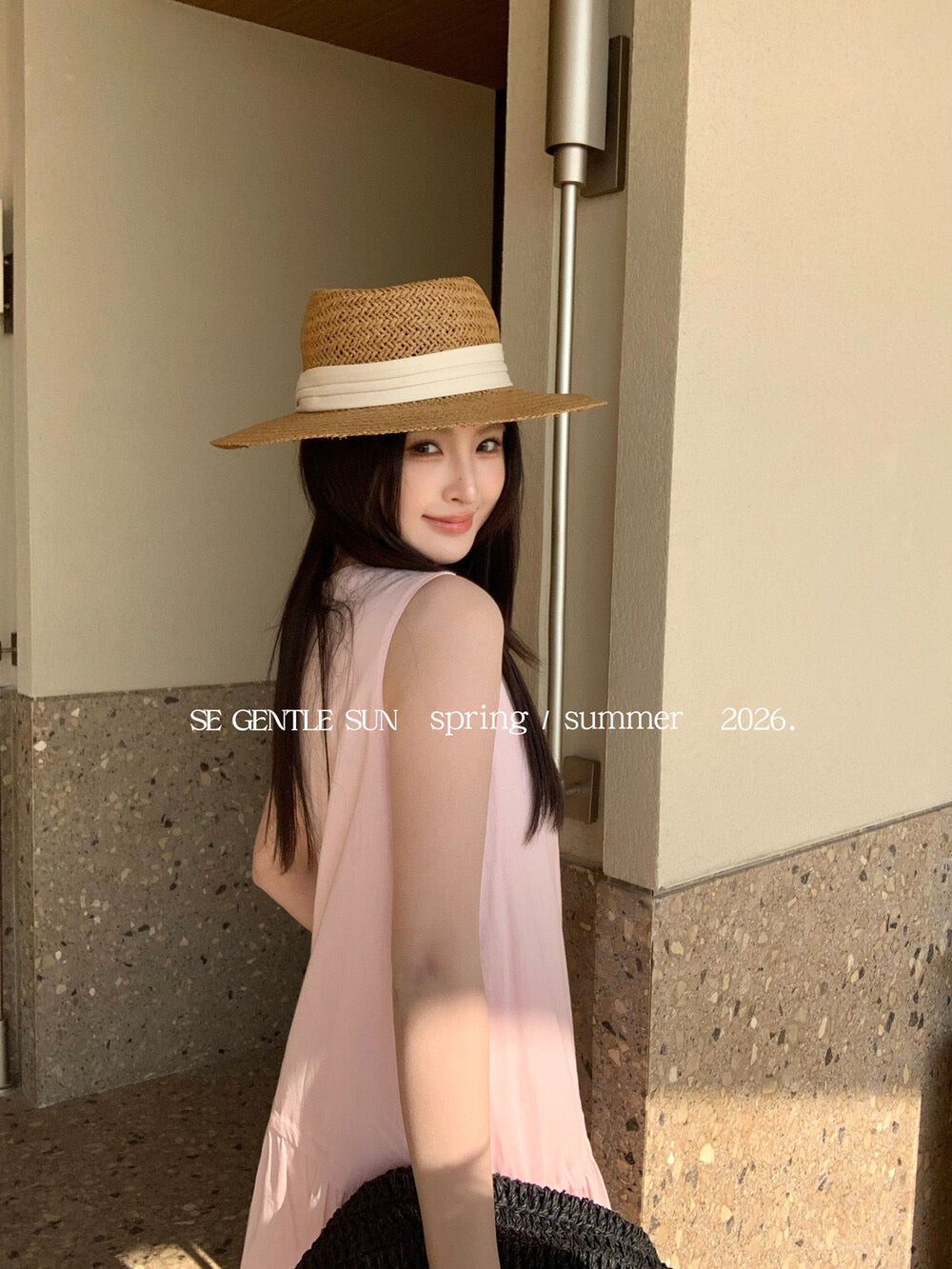 Kyla Cotton Linen Asymmetrical Dress