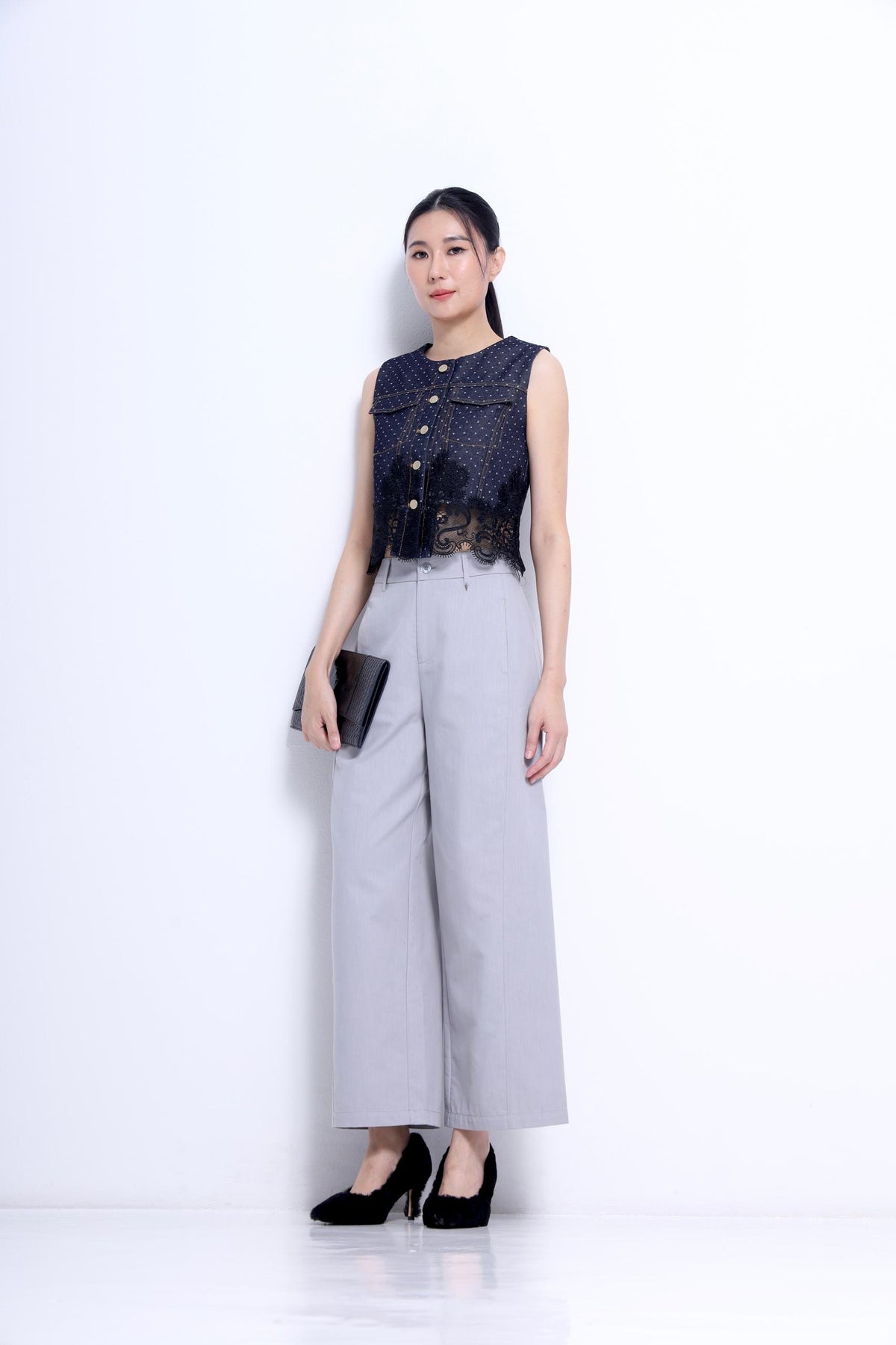Sonya Straight Legged Tailored Pants