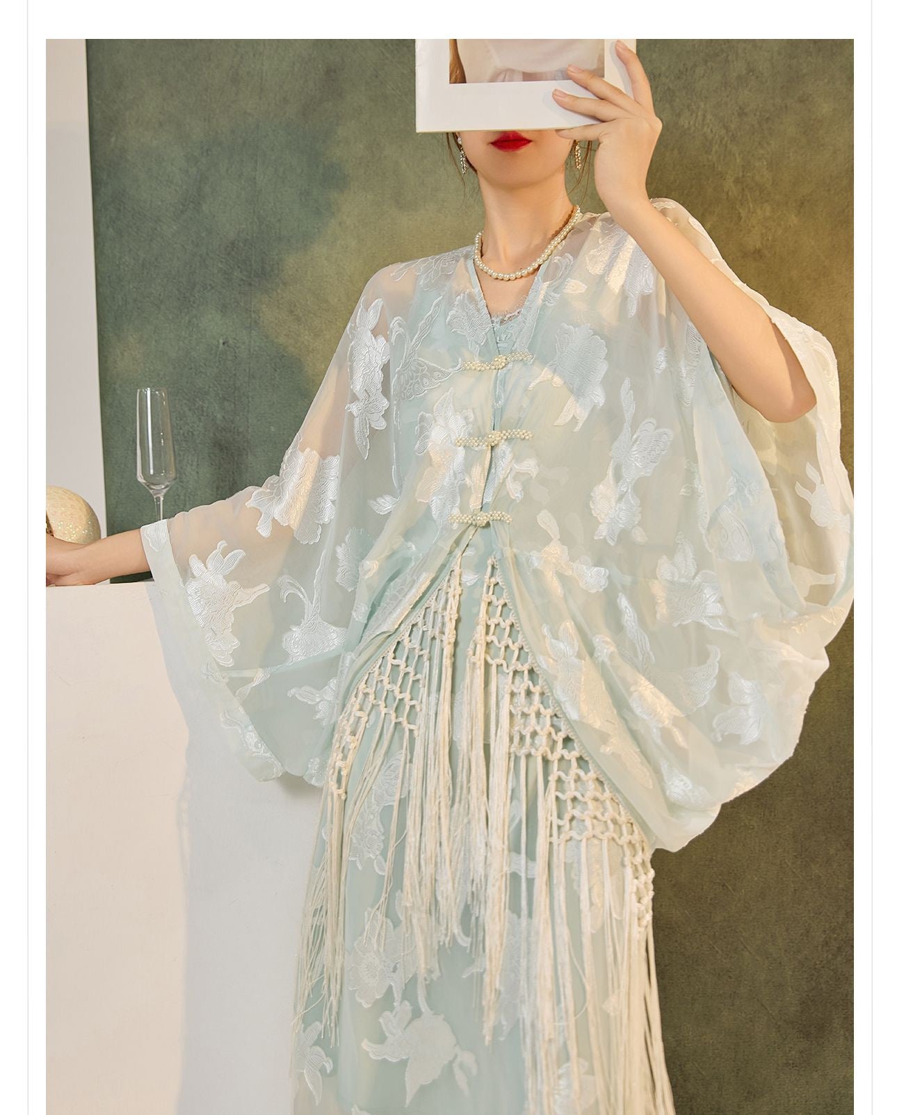Bi Lan Orient Tassle Dress Set