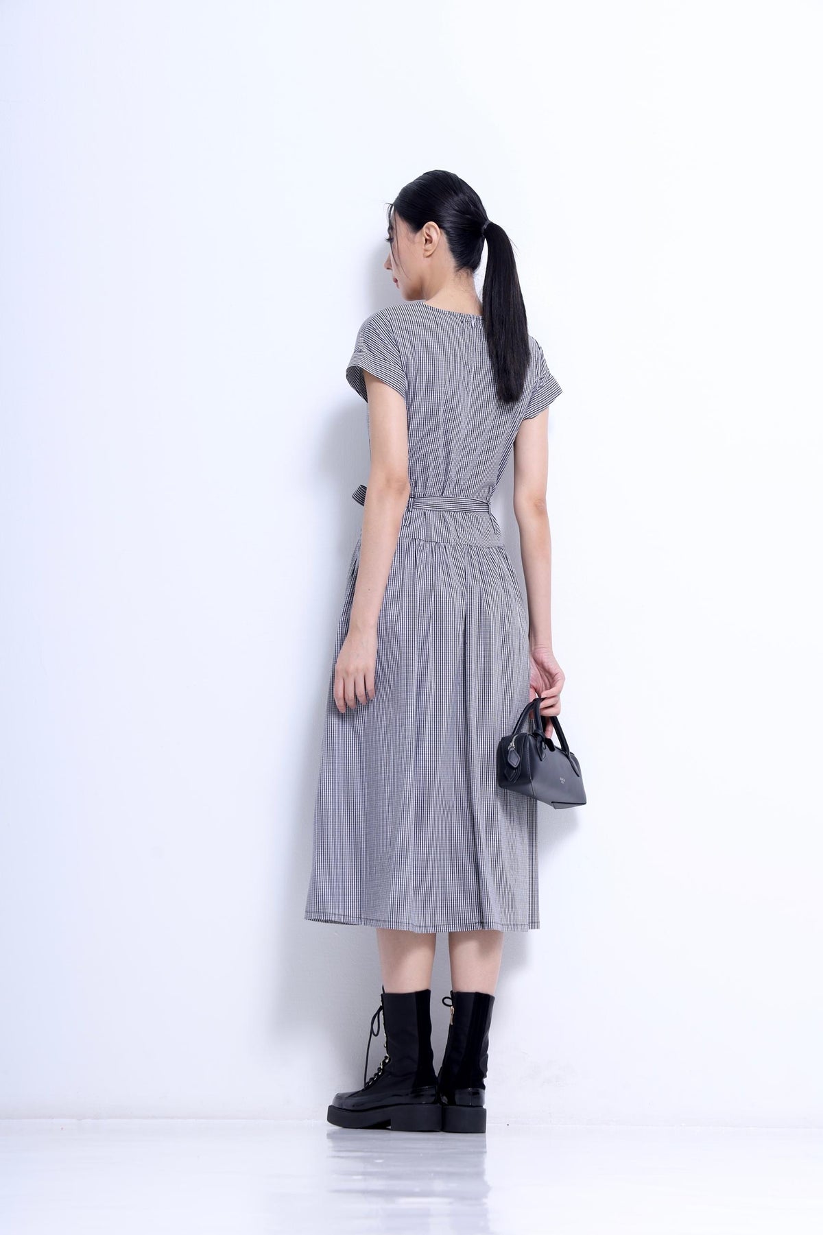 Sarah Waist Tie Midi Dress