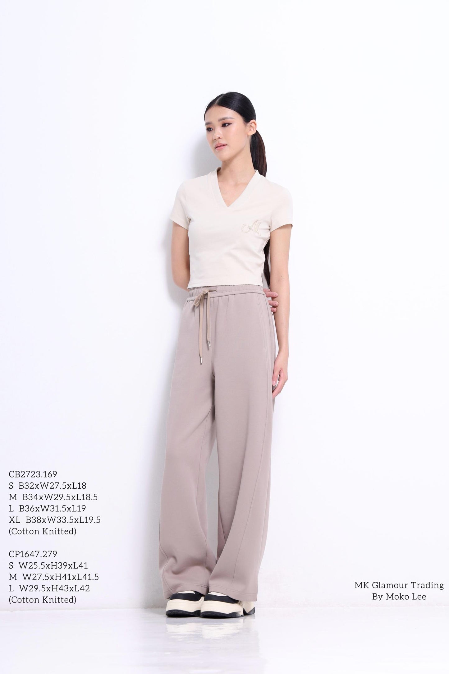 Carly V-Neck Embroidered Top