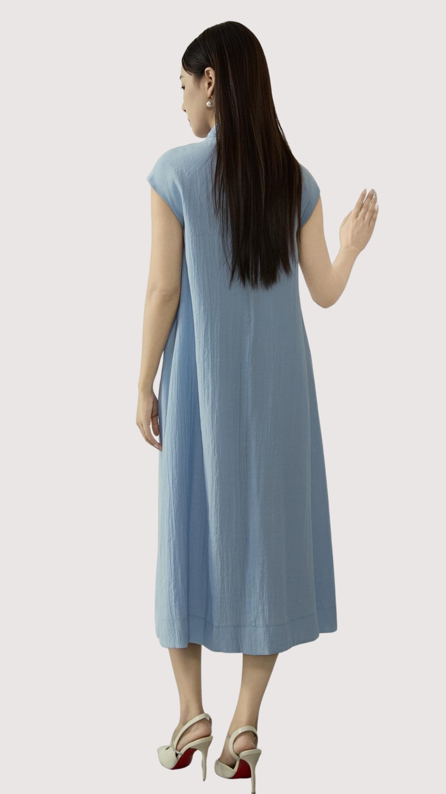 Ziri Round Neck Aline Dress