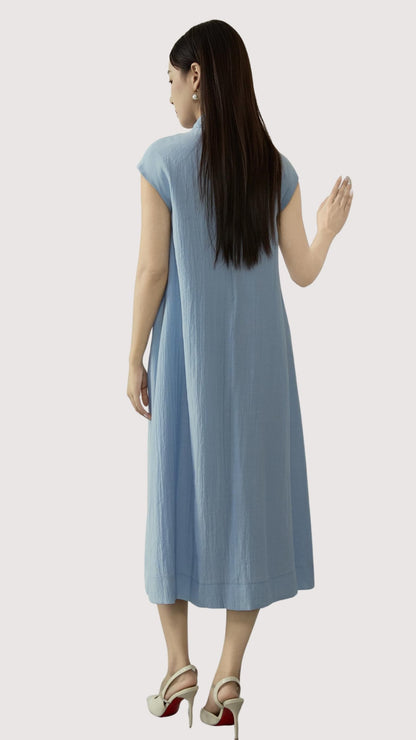 Ziri Round Neck Aline Dress