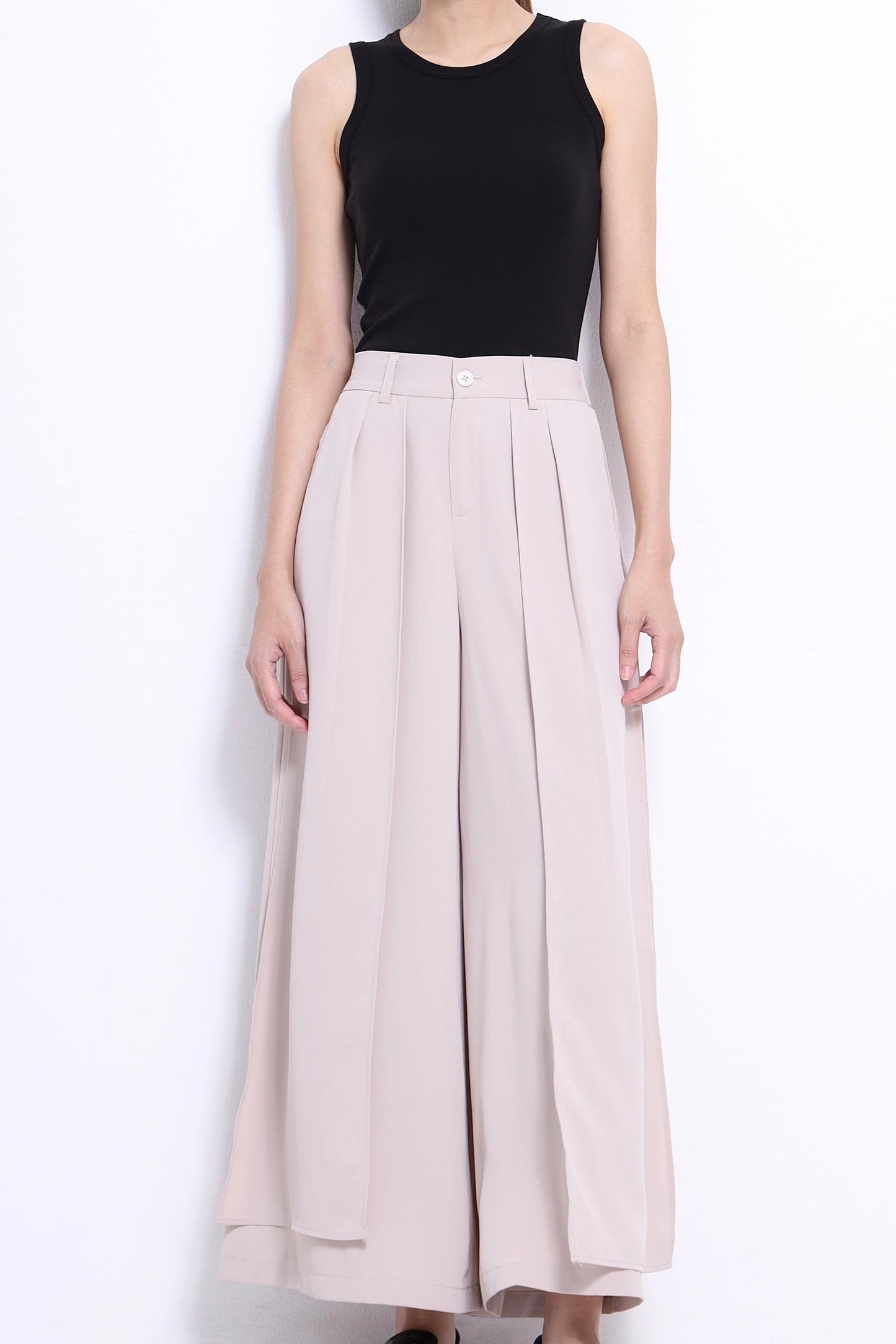 Blaire Asymmetrical Wide Leg Pants