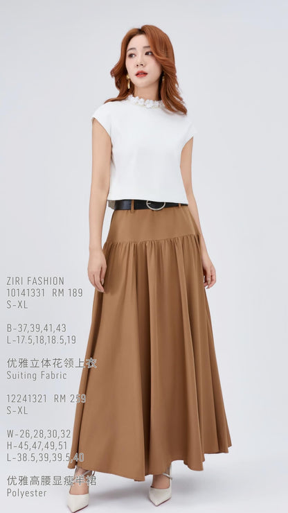Ziri Tencel Maxi Skirt