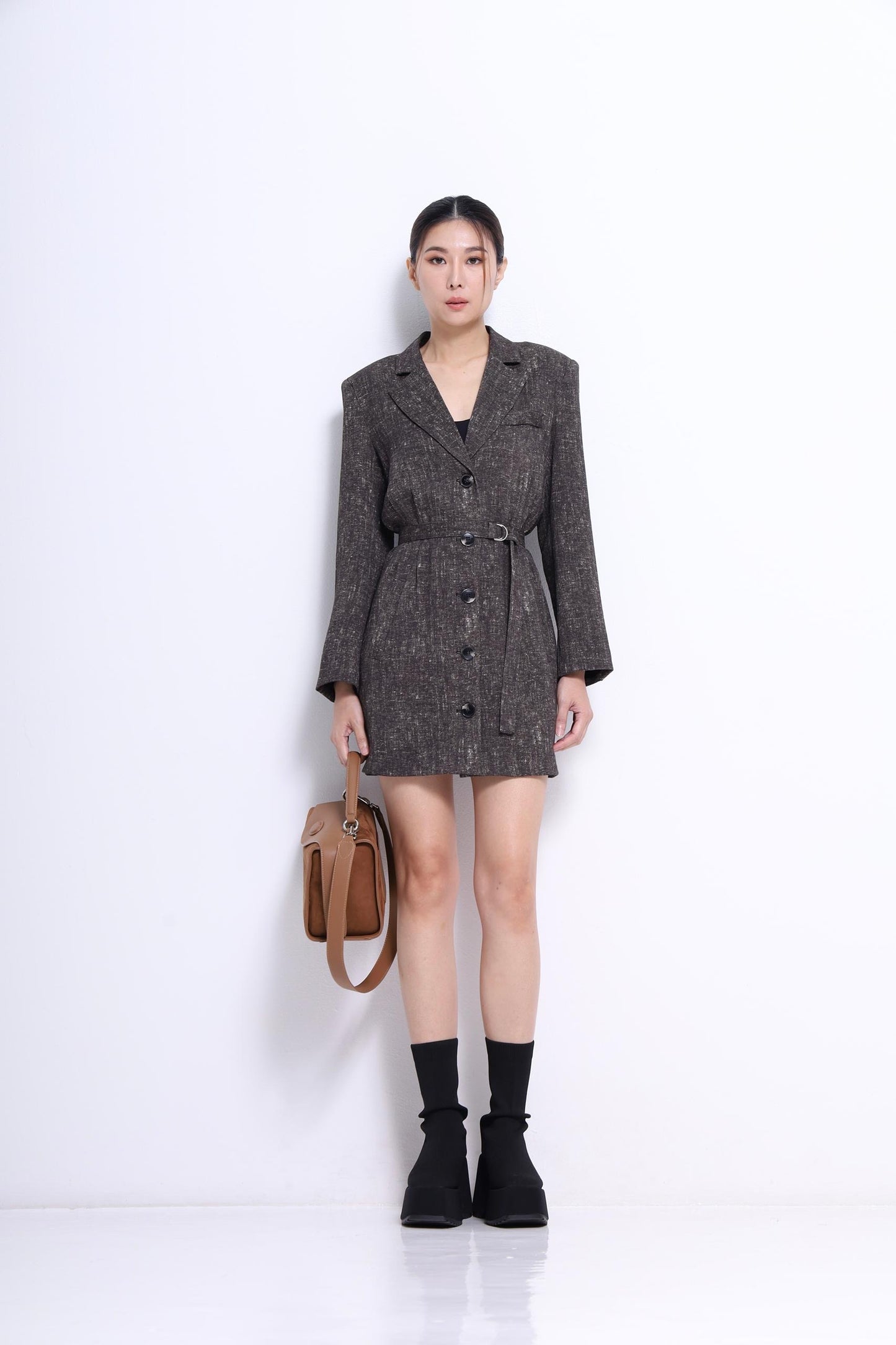 Helen Oversized Linen Jacket