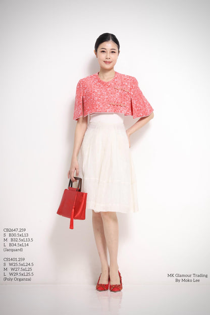 Lucy Organza A-line Skirt