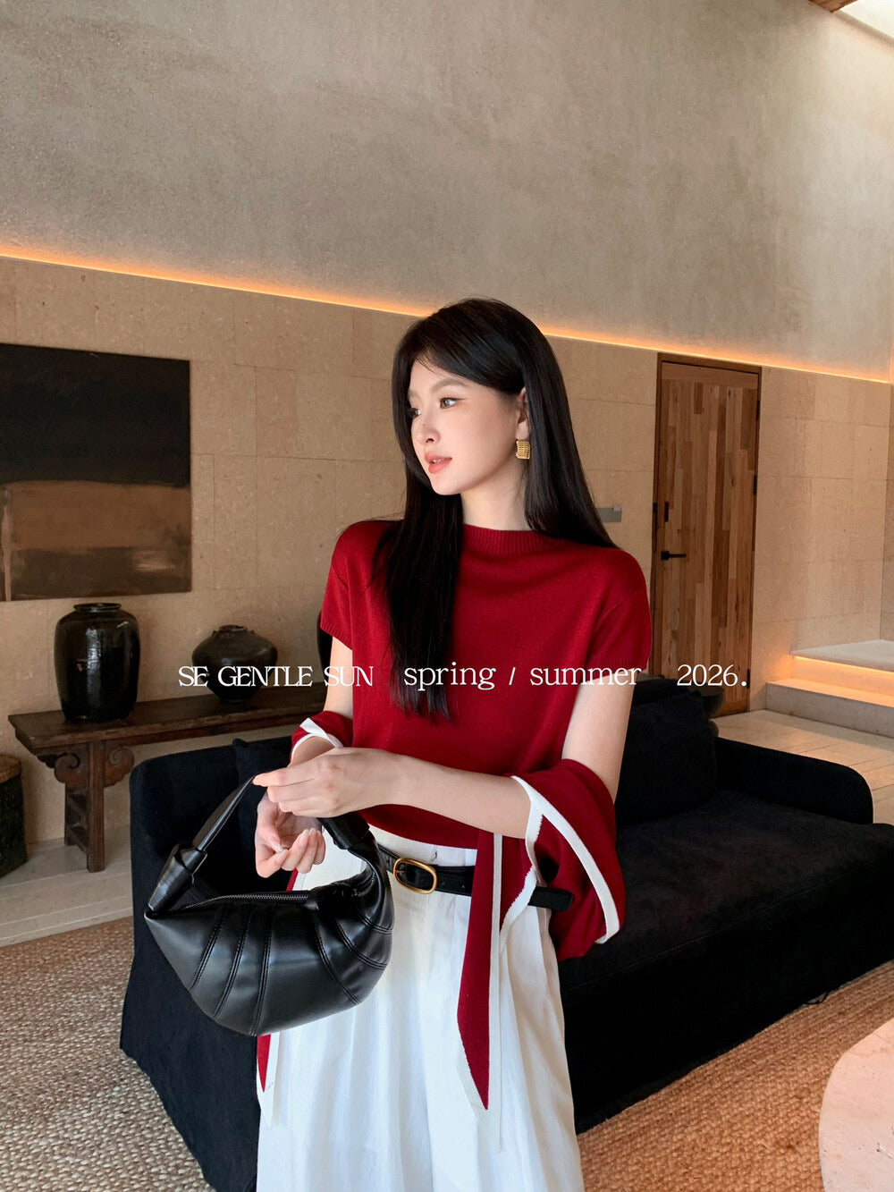 Hana 2-Piece Knit Blouse