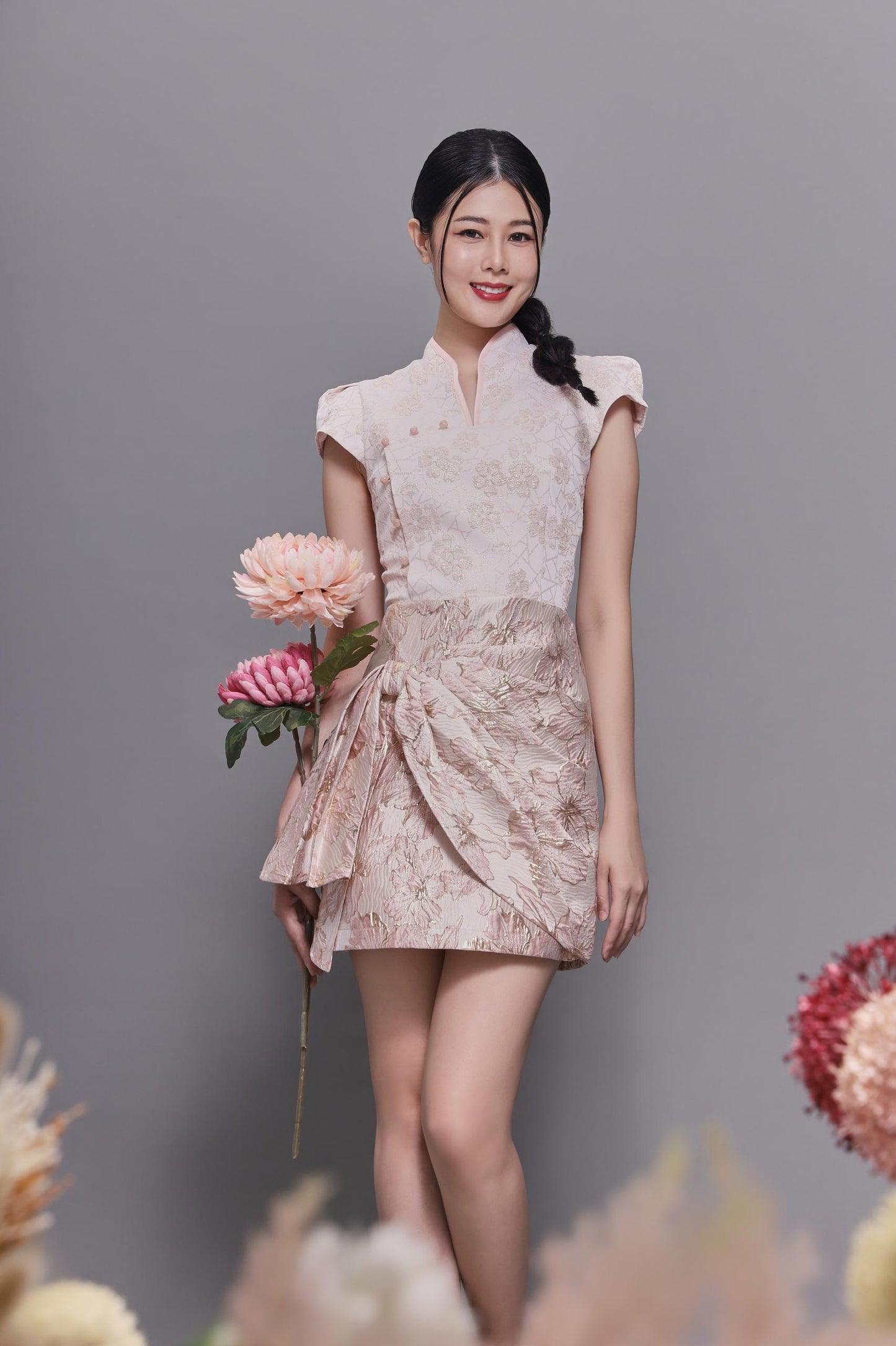 Yi Mei A-line Qipao Dress