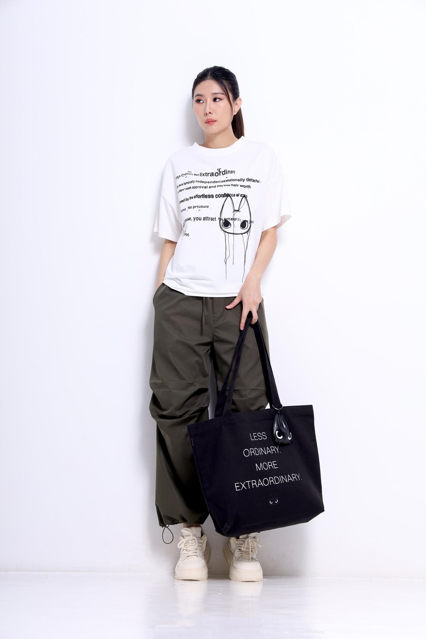 Omo Pleated Cargo Pants