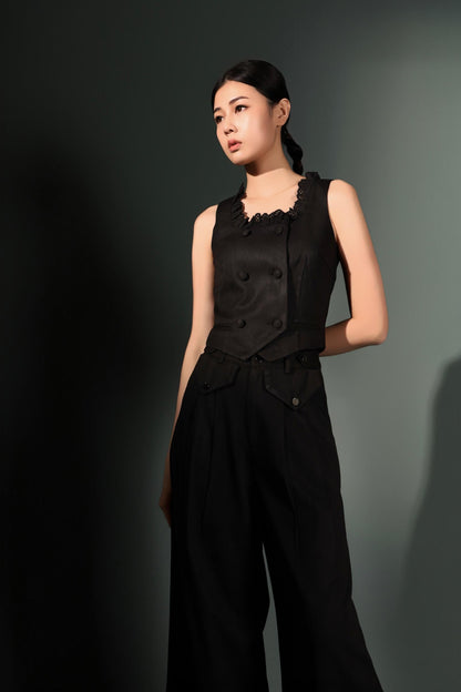 Stella Wide Legged Tailored Pants