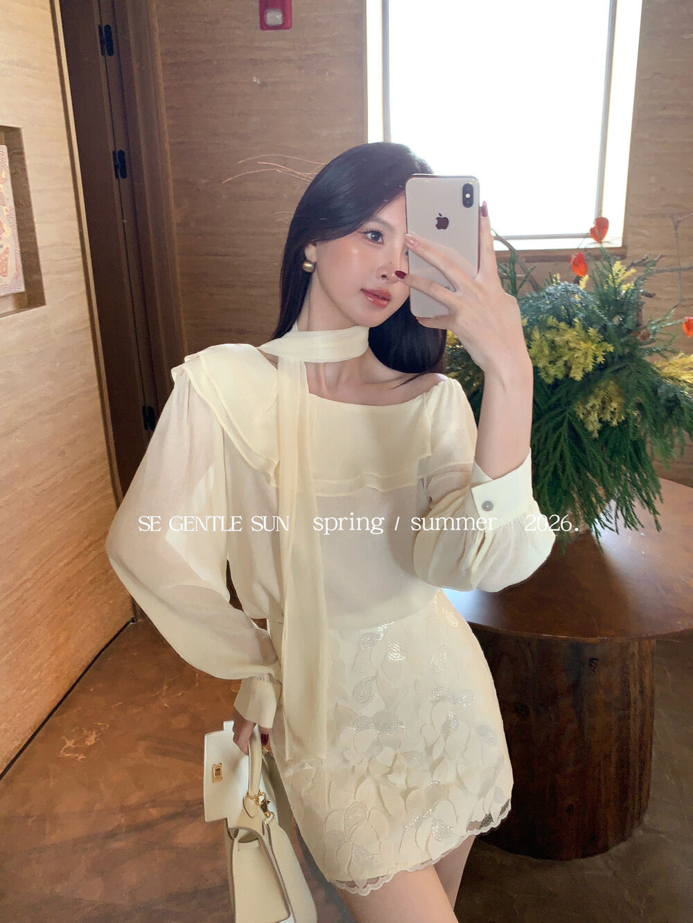 Ariel Sequins Mini Skirt