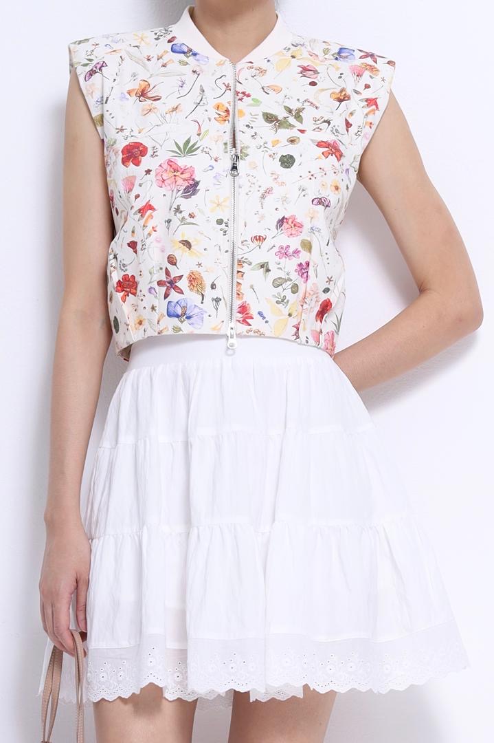 Blossom Cropped Vest Top