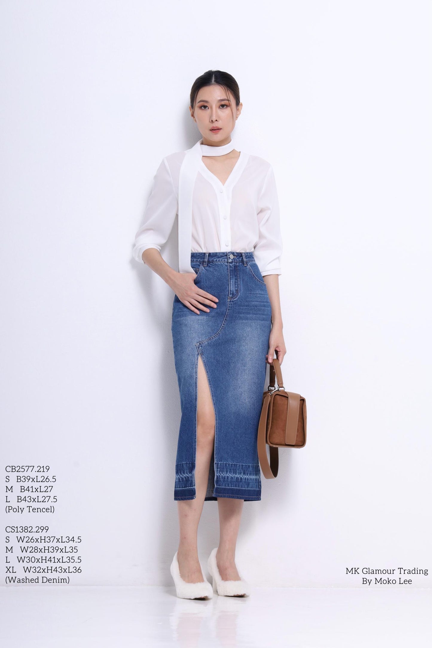 Marie V-Neck Chiffon Blouse