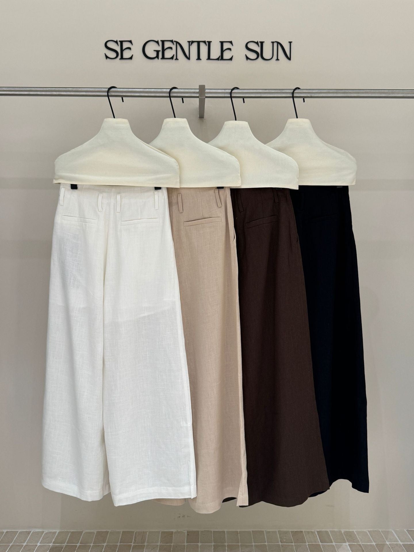Hana Ramie Wide Legged Pants