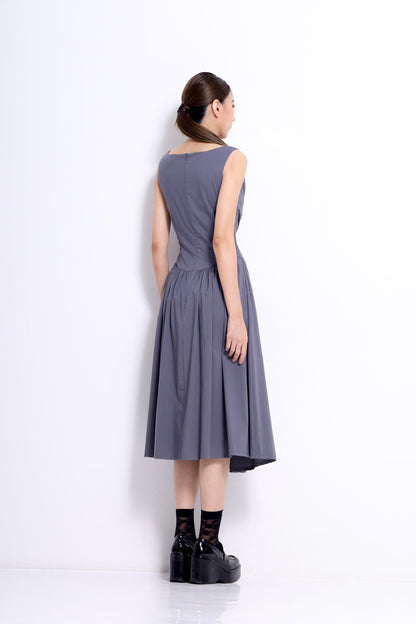 Rella Drop Waist A-line Dress