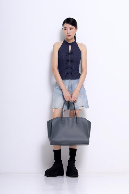 Sylvia Cut Out Ribbon Top