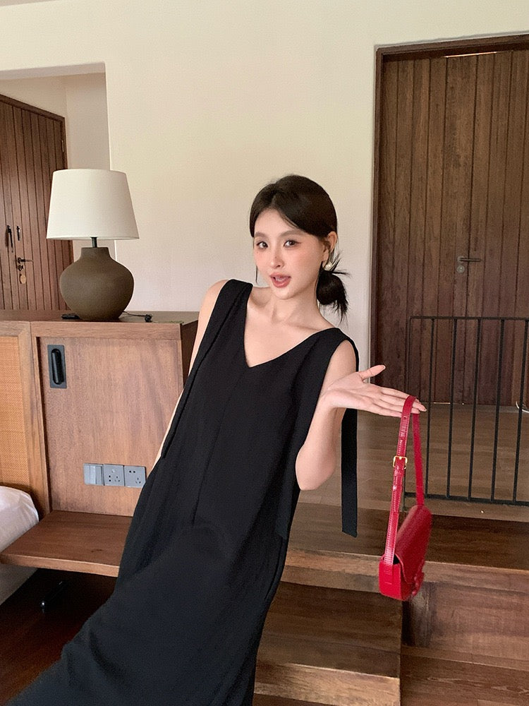 Emy Linen A-line Dress