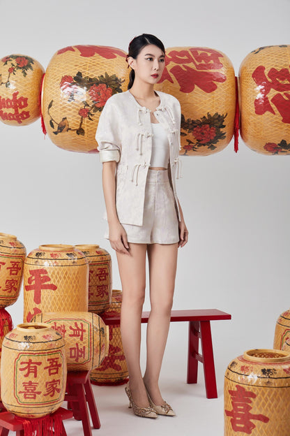 Mu Orient Tailored Shorts