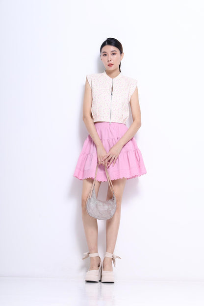 Blossom Cropped Vest Top