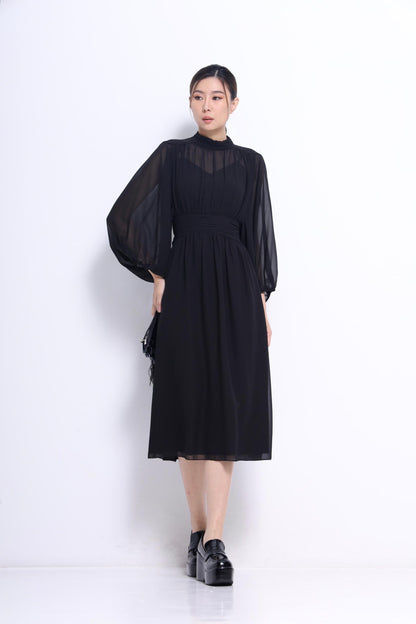 Chloe Lavalliere Chiffon Dress