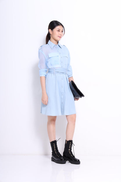 Jeon Denim Shirt Dress