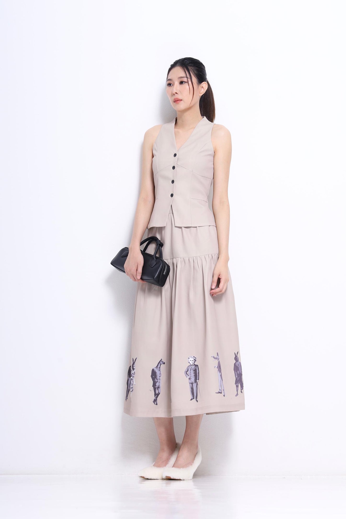 Alice V-Neck Tailored Vest