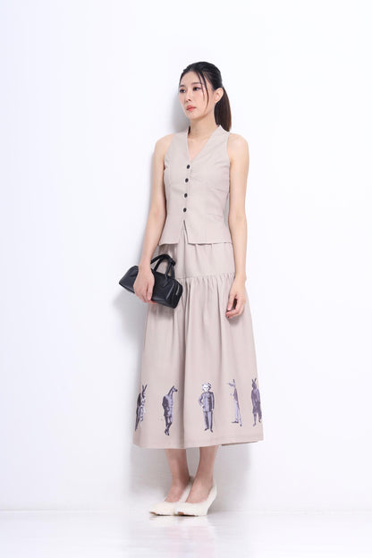 Alice V-Neck Tailored Vest