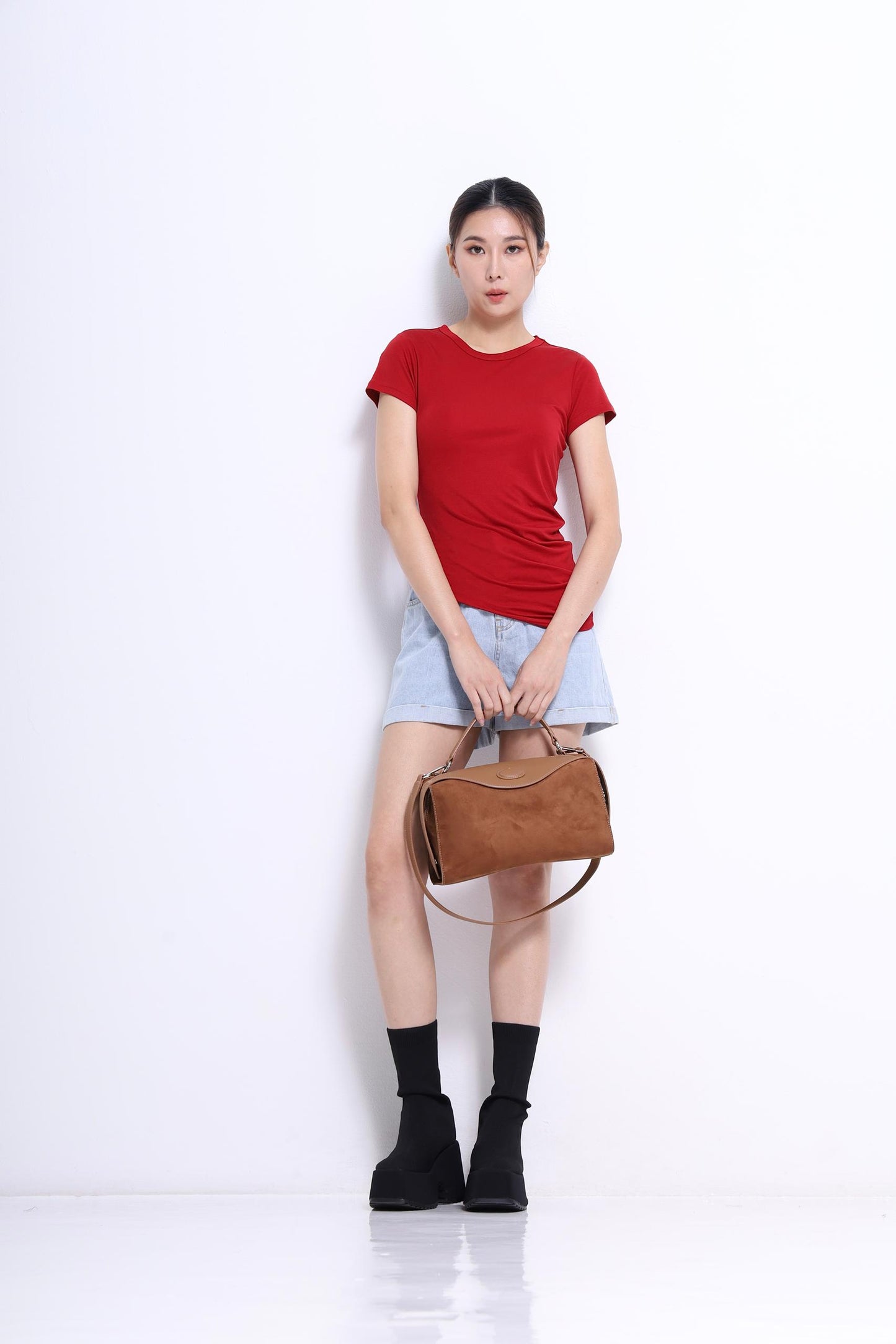 Mindy Washed Denim Aline Jeans